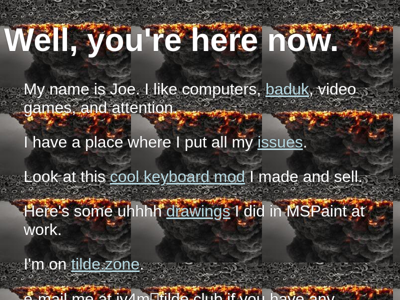 Screenshot of ~jy4m