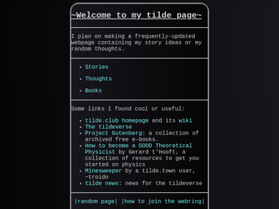 Screenshot of ~kalmmarx