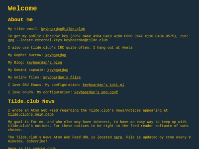 Screenshot of ~keyboardan