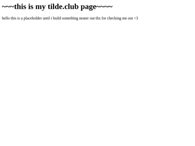 Screenshot of ~keybored