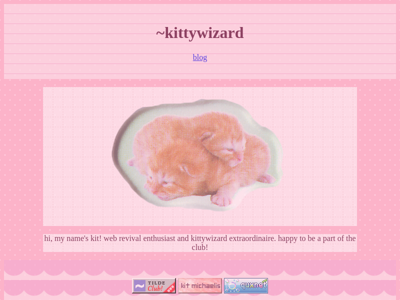 Screenshot of ~kittywizard
