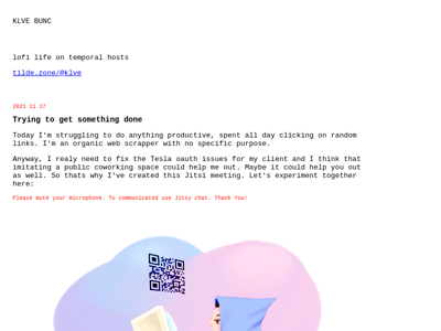 Screenshot of ~klvebunc