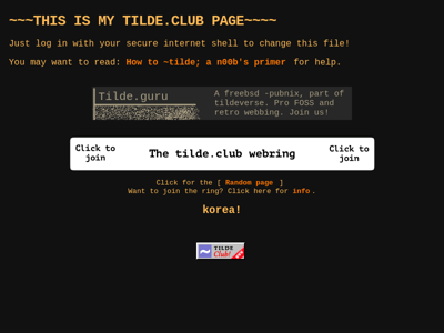 Screenshot of ~kr123124