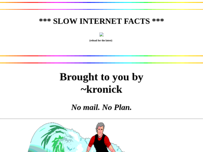 Screenshot of ~kronick
