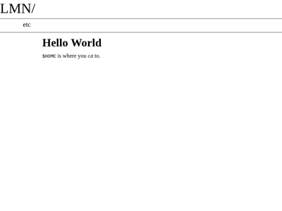 Screenshot of ~lemen
