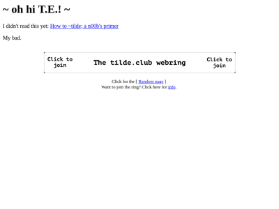 Screenshot of ~license