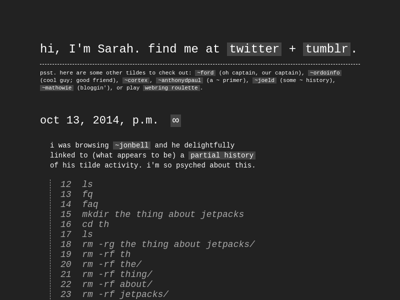 Screenshot of ~loveallthis