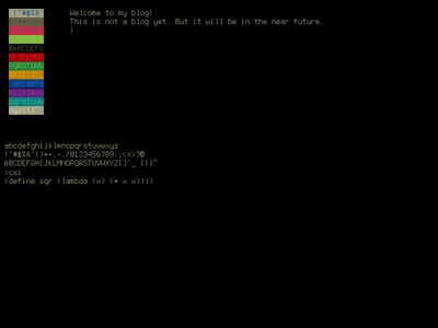 Screenshot of ~maz