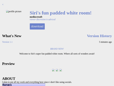 Screenshot of ~mediocresoft