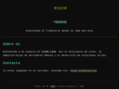 Screenshot of ~mono