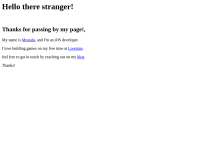Screenshot of ~mostafaberg
