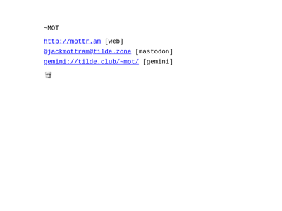 Screenshot of ~mot