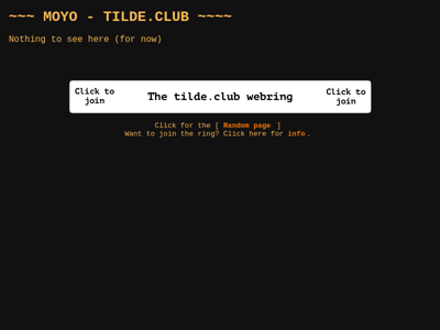 Screenshot of ~moyo