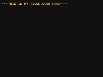 Screenshot of ~msux
