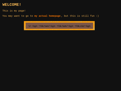 Screenshot of ~munksgaard