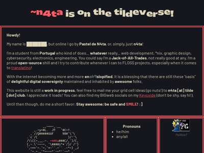 Screenshot of ~n4ta