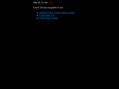 Screenshot of ~neo