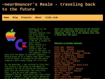 Screenshot of ~neur0mancer