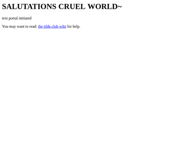 Screenshot of ~neverzen