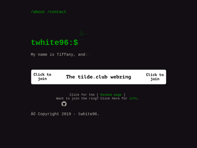 Screenshot of ~pard0x