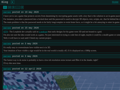 Screenshot of ~parsec