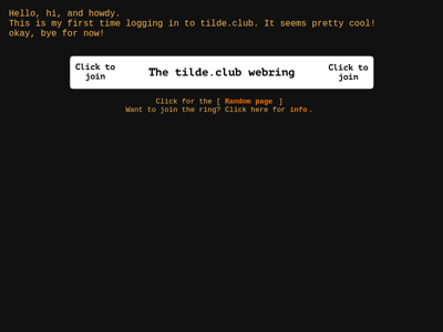 Screenshot of ~pmn