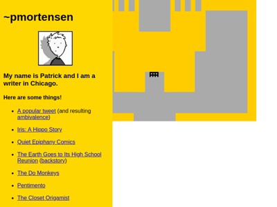Screenshot of ~pmortensen