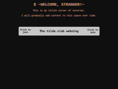 Screenshot of ~policenaut