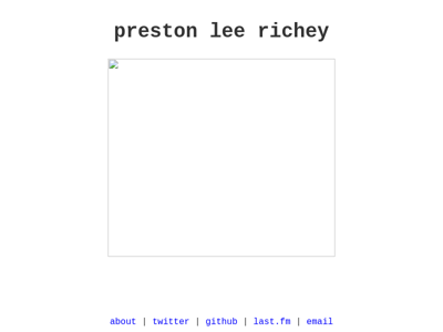 Screenshot of ~preston