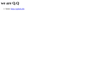 Screenshot of ~qq