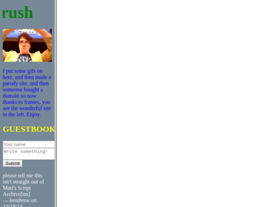Screenshot of ~qrush