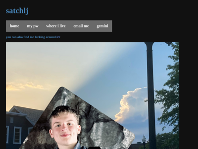 Screenshot of ~satchlj