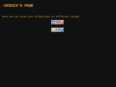Screenshot of ~sceccu