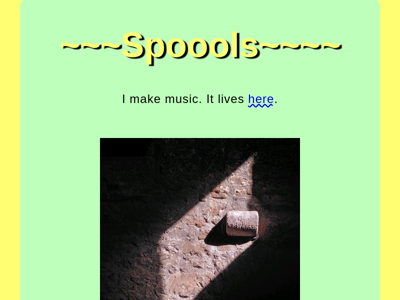 Screenshot of ~spoools