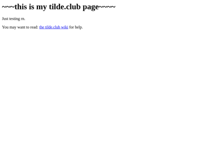 Screenshot of ~suird