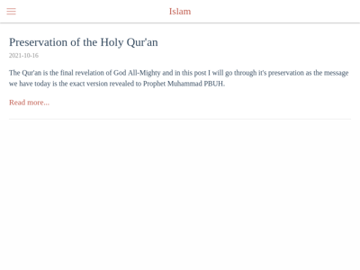 Screenshot of ~talhah