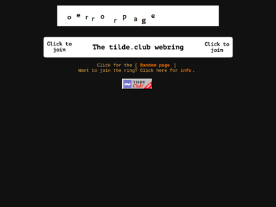 Screenshot of ~tba