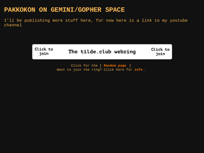 Screenshot of ~tenshii
