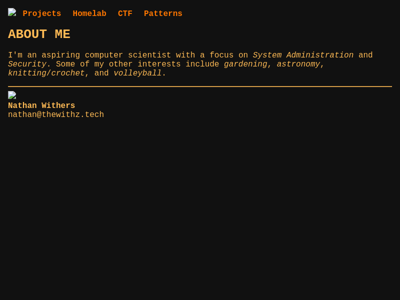 Screenshot of ~thewithz