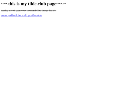 Screenshot of ~thrice