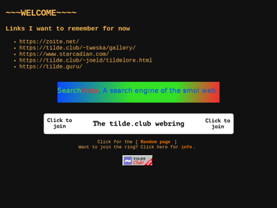 Screenshot of ~titus