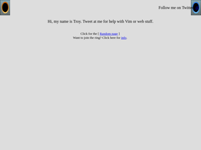 Screenshot of ~troy