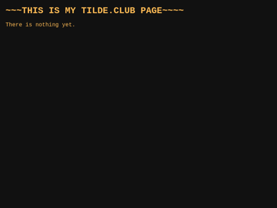 Screenshot of ~unsure