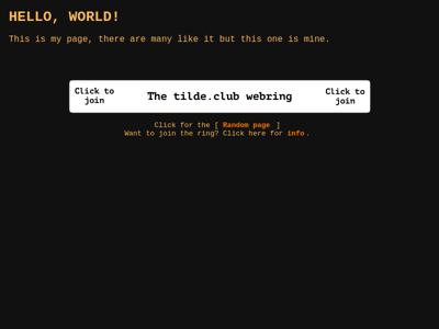 Screenshot of ~virtualwolf