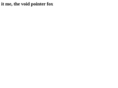 Screenshot of ~voidstar