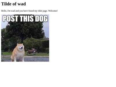 Screenshot of ~wad