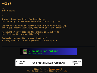 Screenshot of ~x3y7