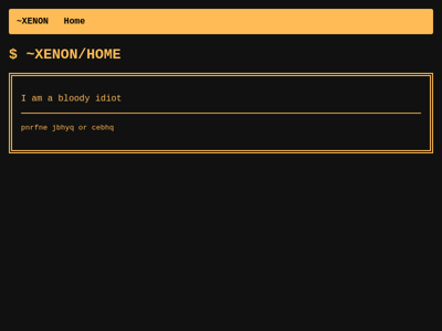Screenshot of ~xenon