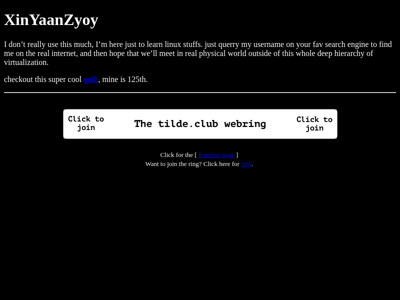 Screenshot of ~xinyaanzyoy