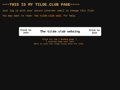 Screenshot of ~xsteve